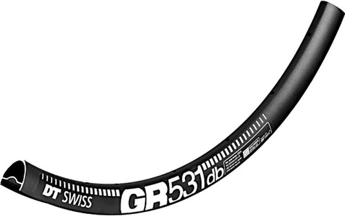 DT Swiss GR531 27.5" (650B) 24mm 24H Disc Brake Gravel Rim