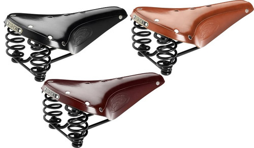 Brooks Flyer Classic Black Rail Leather Saddle