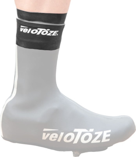 veloToze Waterproof Shoe Cover Cuff Black