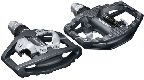 Shimano PD-EH500 SPD Flat Multi-Purpose Pedals Black Shimano PD-EH500 SPD Flat Multi-Purpose Pedals Black