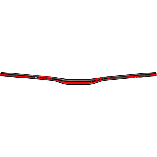 Deity Blacklabel 800mm 15mm Rise 31.8mm Red Handlebar