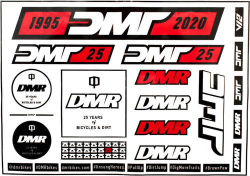 DMR 25 Years Sticker Selection Pack