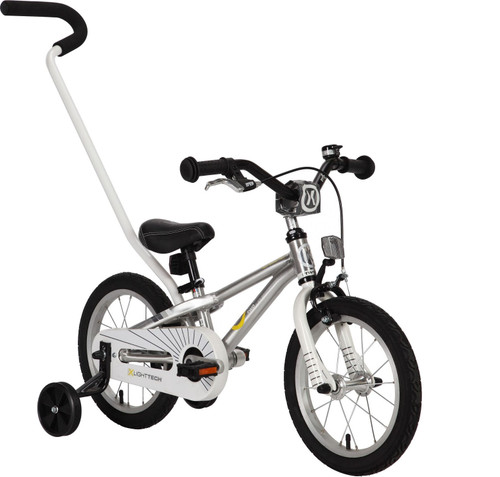 ByK E-250B Boys 12" Bike Polished Alloy/White