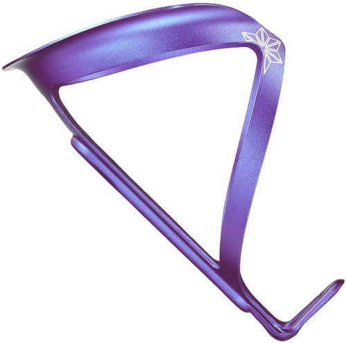 Supacaz Fly Ano Alloy Bottle Cage Neon Purple