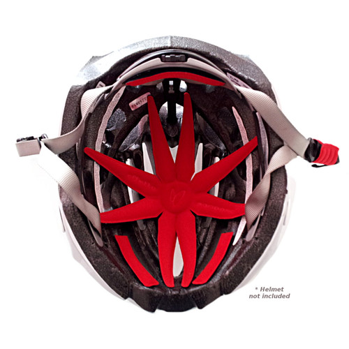 Effetto Mariposa Octoplus Helmet Pad Kit Red