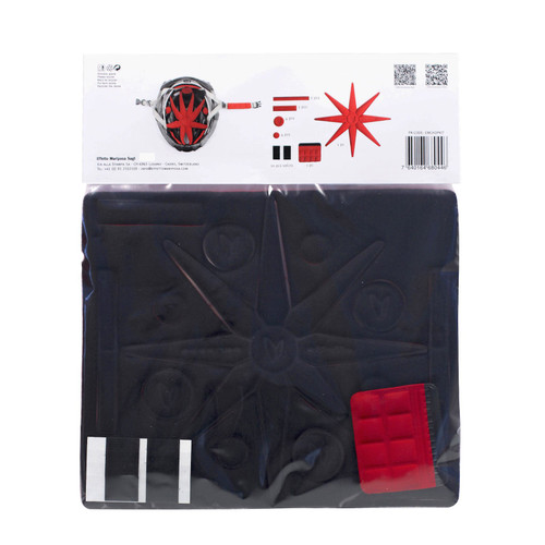Effetto Mariposa Octoplus Helmet Pad Kit Red