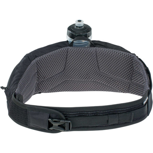 EVOC Hip Pouch Pro w/0.55L Drink Bottle Black 1L + 0.55L