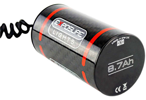 Exposure Lights 8700mAh Support Cell Black/Red