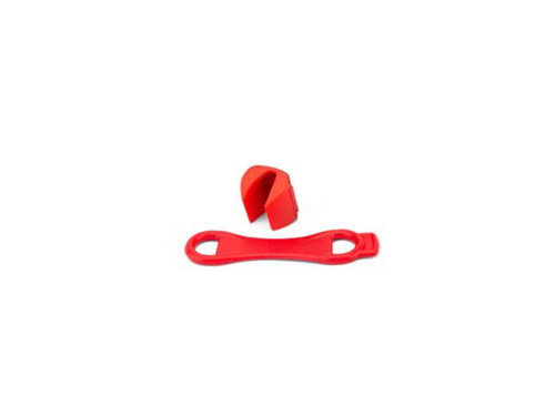 Exposure Aero Seat Post Band + Shim For TraceR and Blaze Brackets Black