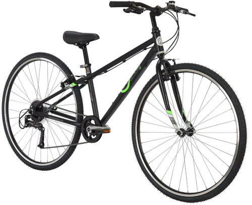 ByK E-620 Boys 9-Speed 26"Urban Bike Black/Green