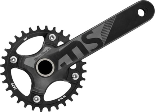 Sunrace FCM30U 175mm 32T MTB Crankset Black