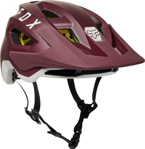 Fox Speedframe Helmet, AS Dark Maroon