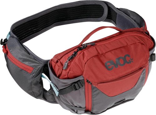 Evoc Pro 3Ltr 1.5Ltr Hydration Hip Pack Carbon Grey/Chilli Red