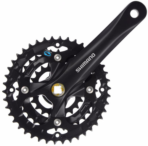 Shimano FC-M361 170mm 42-32-22 Crankset Black