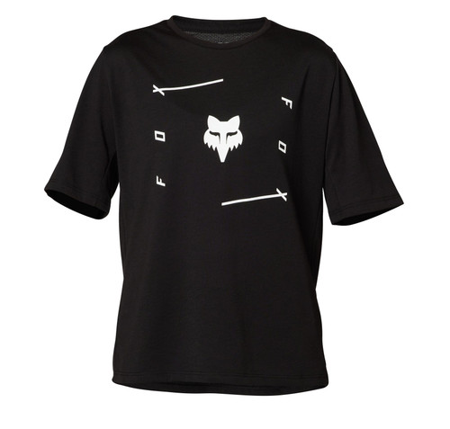 Fox Ranger Dri-Release Veni Youth MTB SS Jersey Black 