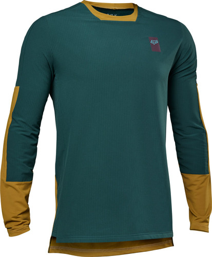 Fox Defend Thermal MTB LS Jersey Emerald