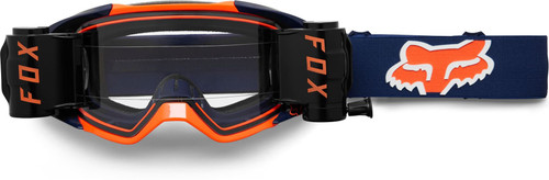 Fox Vue Stray - Roll Off Goggle Navy/Orange