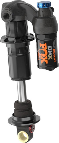 Fox DHX Factory 185x52.5mm Trunnion 2 Pos-Adj Shock 2022 Black/Orange