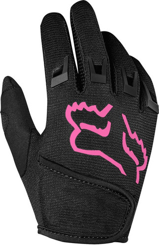 Fox Kids Dirtpaw Gloves Black/Pink 2022