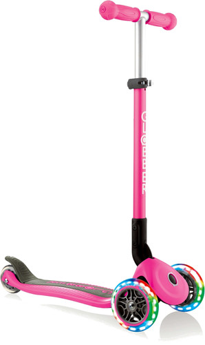 Globber Primo Foldable Lights Kids Scooter