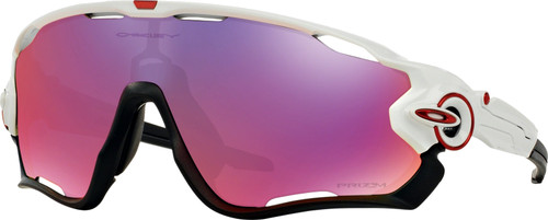 OAKLEY Jawbreaker Sunglasses Polished White/Prizm Road Lens