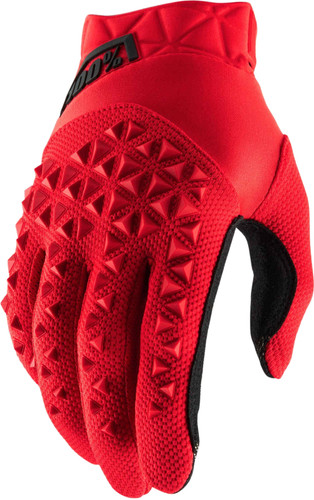 100% Airmatic Gloves Red/Black Youth