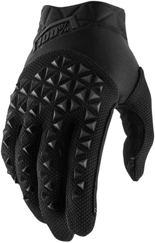 100% Airmatic Gloves Black/Charcoal