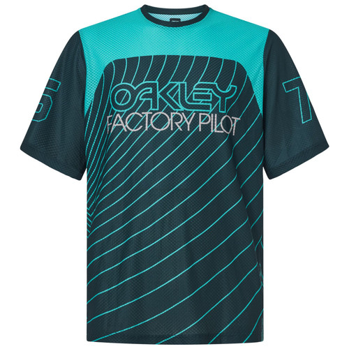 Oakley Seeker '75 Short Sleeve MTB Jersey Hunter Green