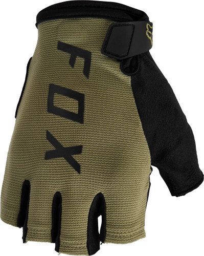 Fox Ranger Fingerless Gel Gloves Bark/Black