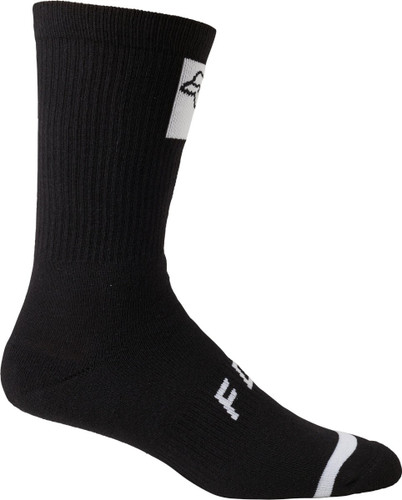 Fox Defend 8" Crew Socks Black