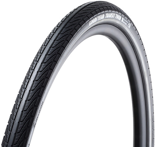 Goodyear Transit Tour 700x35c Secure Reflective Tyre Black