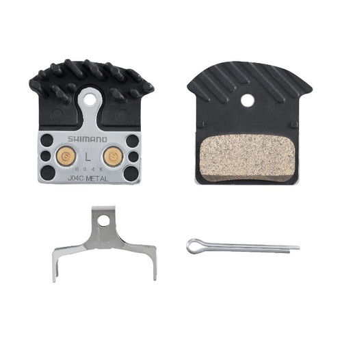 Shimano J04C-MF Metal Disc Brake Pad With Fin