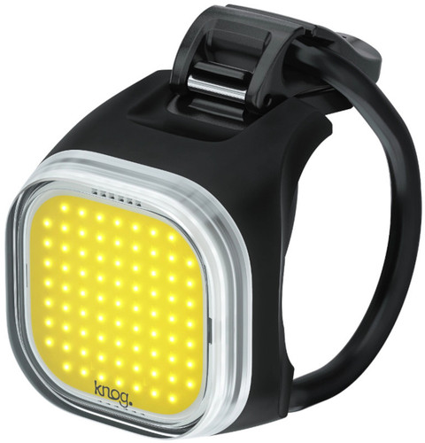 Knog Blinder Mini Square 50/30lm Front/Rear Bike Light Set Black