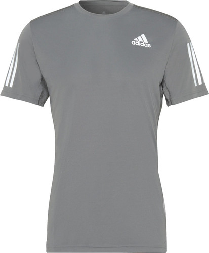 Adidas Own The Run T-Shirt Grey Four/Reflective Silver