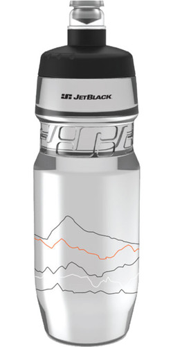 JetBlack 710ml Icon Water Bottle Clear/Black