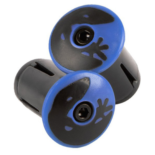 Lizard Skins Cobalt Blue Handlebar Plugs