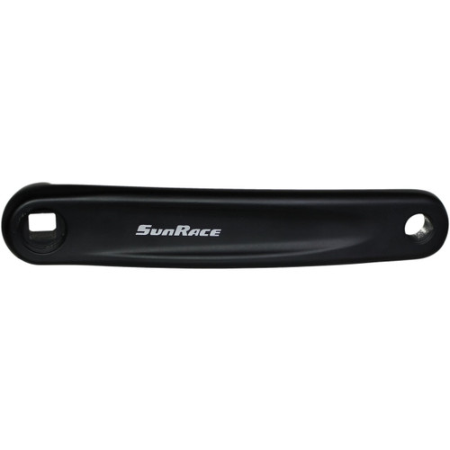 Sunrace Left-Side Square Alloy 175 mm Crank Black