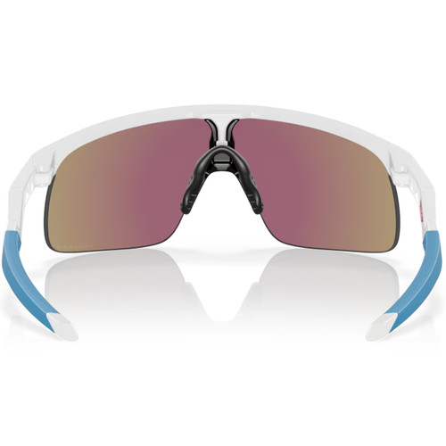 Oakley Resistor Youth Polished White w/ Prizm Sapphire