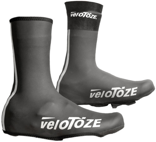 veloToze Neoprene Cycling Shoe Covers Black