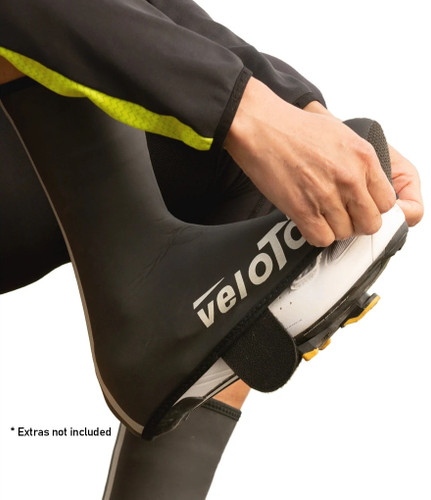 veloToze Neoprene Cycling Shoe Covers Black