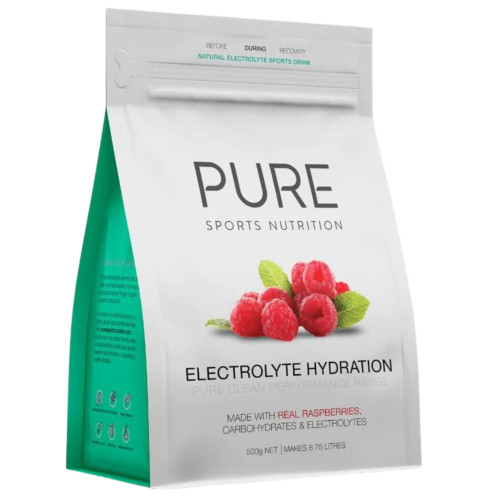 Pure Hydration 500g Electrolytes Raspberry