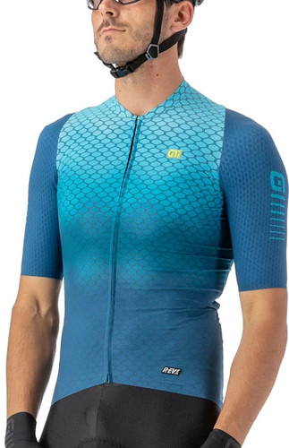 Ale R-EV1 Velocity G+ SS Jersey Blue/Light Blue