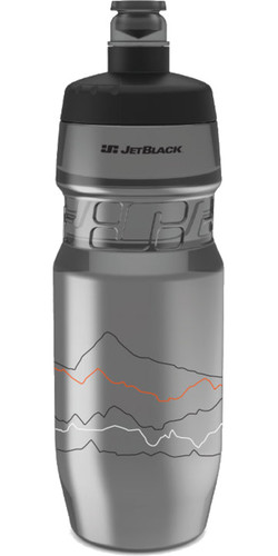 JetBlack 710ml Icon Water Bottle Smoke/Black