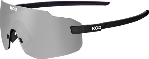 KOO Supernova Sunglasses Matte Black (Super Silver Lens)