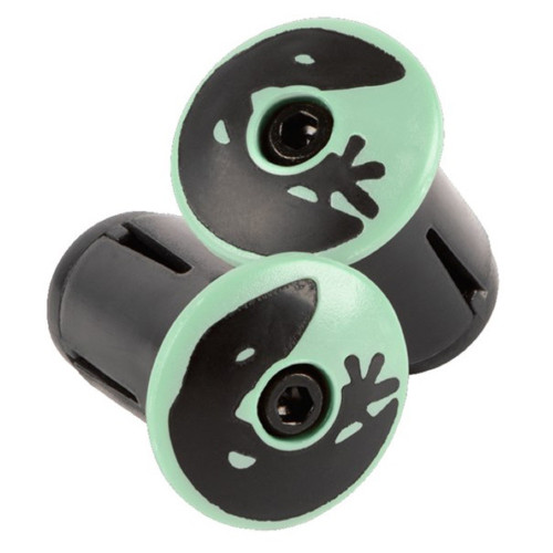 Lizard Skins Mint Green Handlebar Plugs