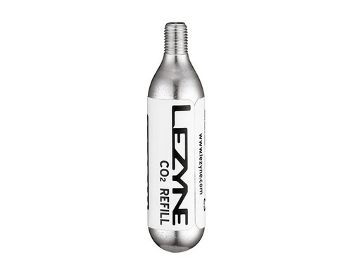Lezyne Threaded Silver C02 Cartridge 16g