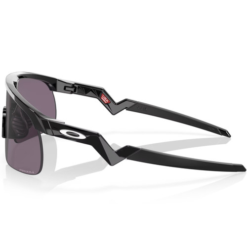 Oakley Resistor Youth Fit Sunglasses Polished Black w/ Prizm Grey Lens