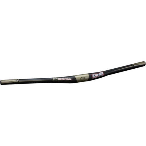 Renthal Fatbar Lite Carbon 35 x 760mm 7 Sweep 10mm Rise MTB Handlebars Black