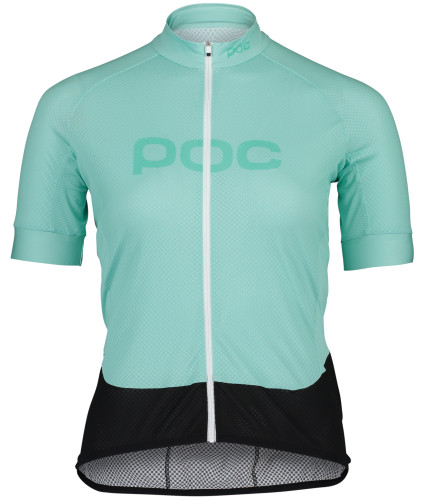 POC Essential Road Logo SS Womens Jersey Green 2022