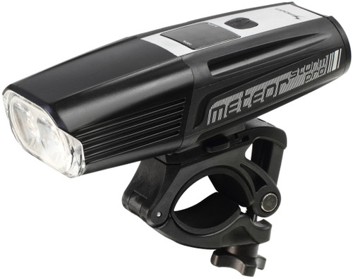 Moon Meteor Storm Pro 2000lm USB Front Light Black/Silver